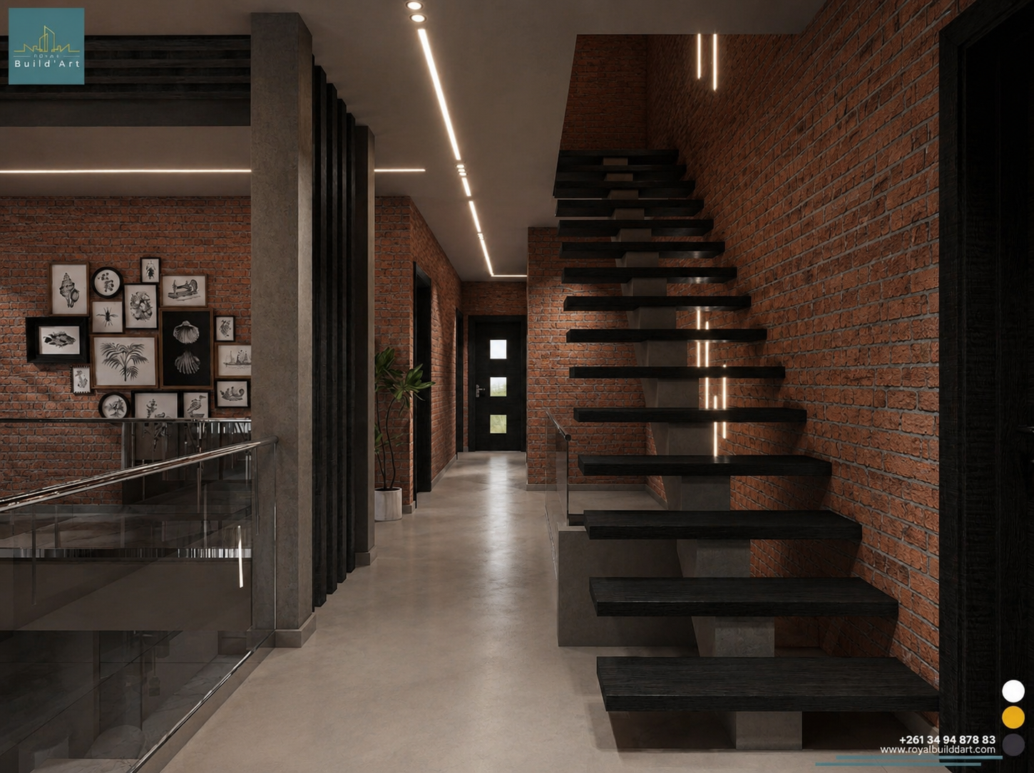 Intérieur béton ciré SAVA